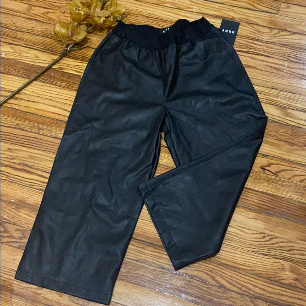 DKNY leather pant